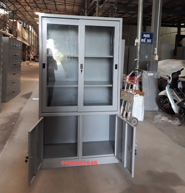 tủ đựng tài liệu k3 cửa lùa